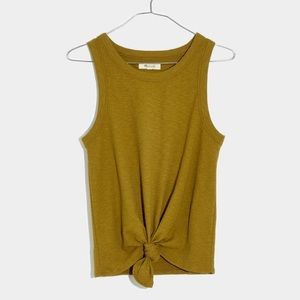 Madewell Audio Knot-Front Tank XS